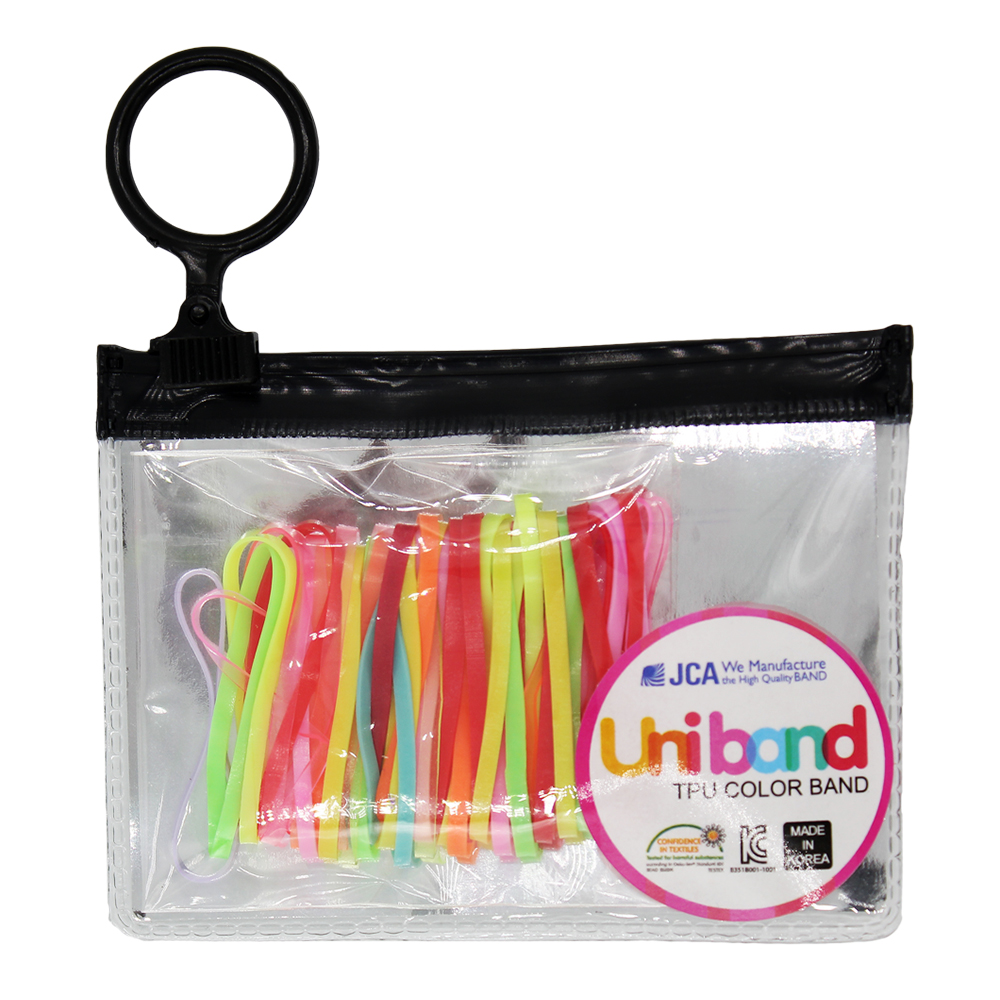 Hair Ties Zip Lock 50 Pack Fluro Sullivans International