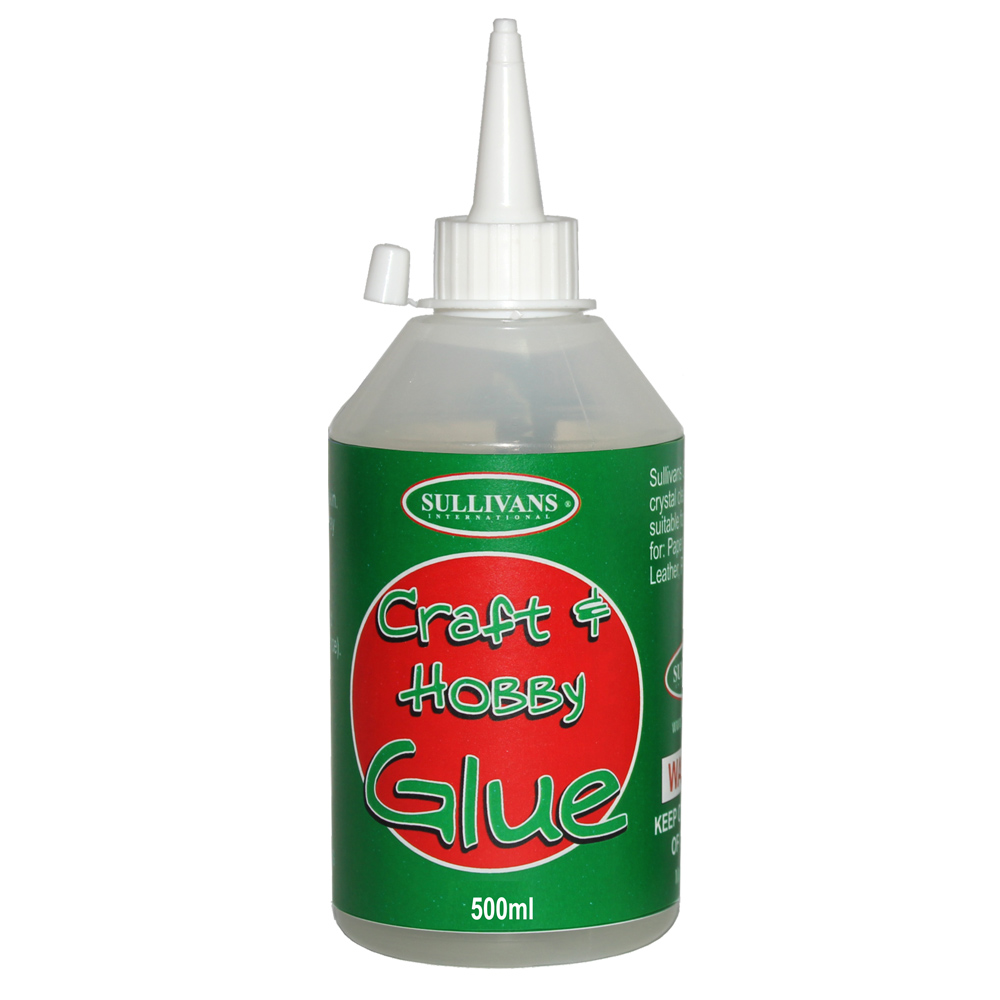 Glue Craft & Hobby 500ml Clear Sullivans International