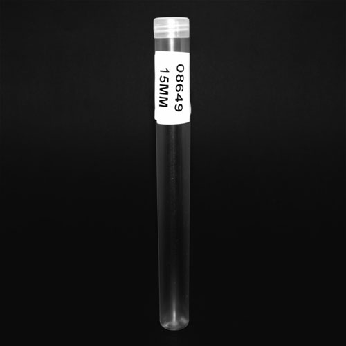 08649 Sullivans Empty 15mm/20mm  Button Tubes With Cap