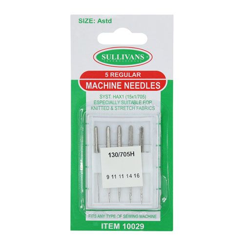 10029 Sullivans Machine Needles - Regular - Assorted	