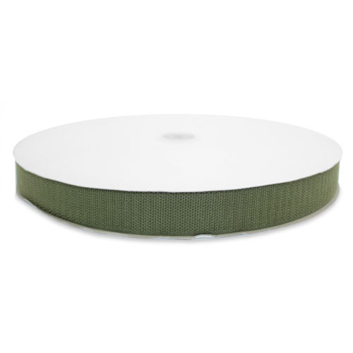 10072 Sullivans Sew On Hook Tape - 25mm - Army Green
