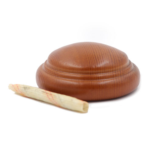 10303 Windoware 38mm Woodstox End Cap - Teak	