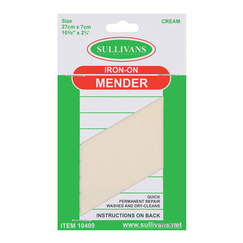 10409 Sullivans Iron On Mender 27cmx7cm - Cream