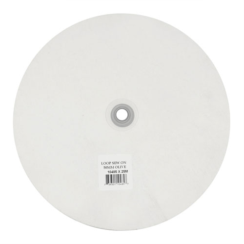 10485 Loop Sew On 50mm Olive