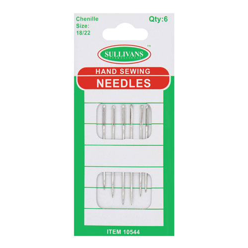10544 Sullivans Hand Needles - Chenille - Size 18/22 