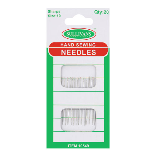 10549 Sullivans Hand Needles - Sharps - Size 10