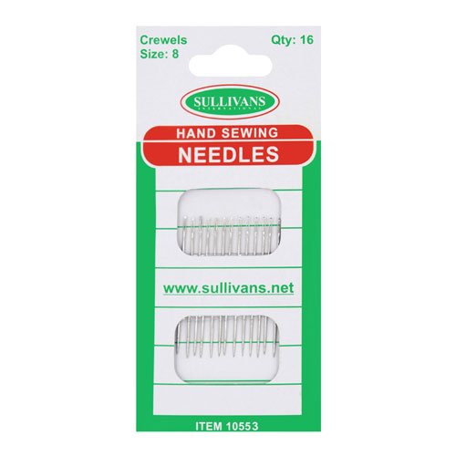 10553 Sullivans Hand Needles - Crewel - Size 8