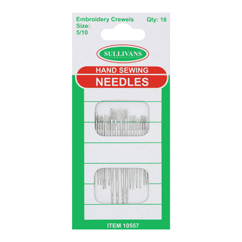 10557 Sullivans Hand Needles - Crewel - Size 5/10 