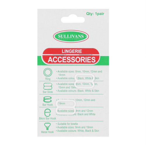 10660 Sullivans 12mm Bar Slide - White