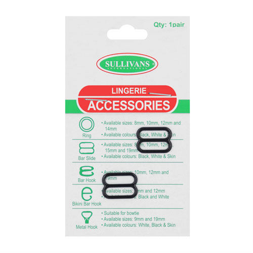 10661 Sullivans 12mm Bar Slide - Black