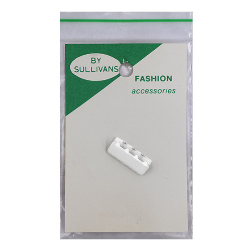 10679 Sullivans Belt End - 20mm - White