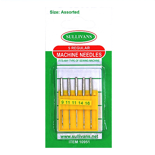 10951 Sullivans Machine Needles - Regular - Assorted