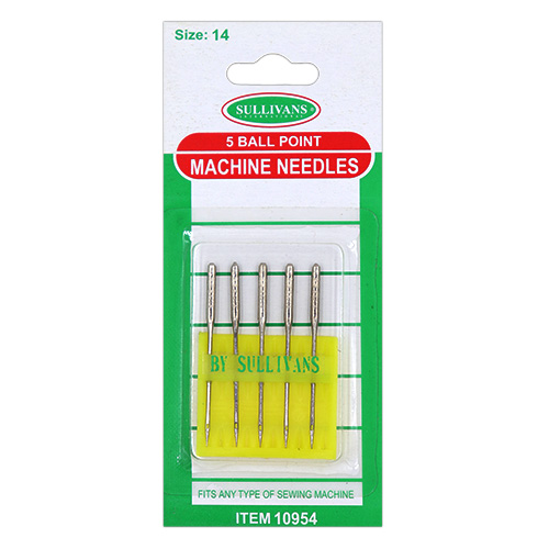 10954 Sullivans Machine Needles - Ballpoint - 14