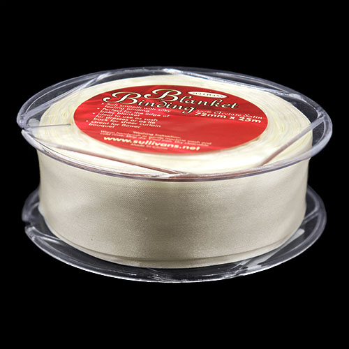 10997 Sullivans 72mm Blanket Binding - Cream