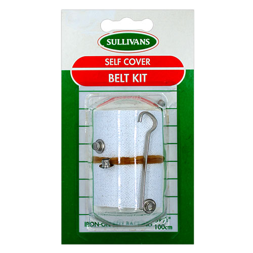 11010 Sullivans 50mm Self Cover Belt Kit - White