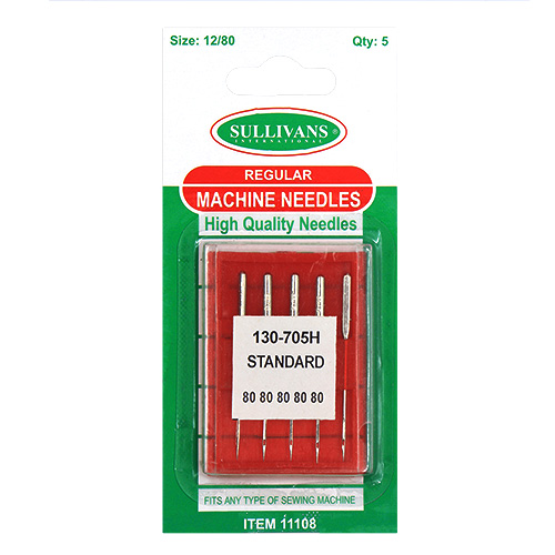 11108 Sullivans Machine Needles - Quality Regular - 80