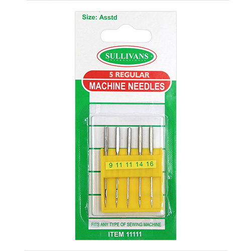 11111 Sullivans Machine Needles - Quality Regular - Assorted