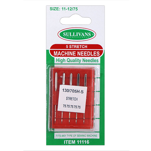 11116 Sullivans Machine Needles - Quality Stretch - 75
