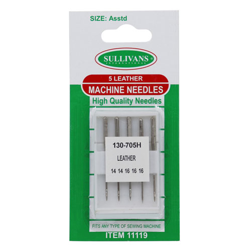 11119 Sullivans Machine Needles - Quality Leather - Assorted