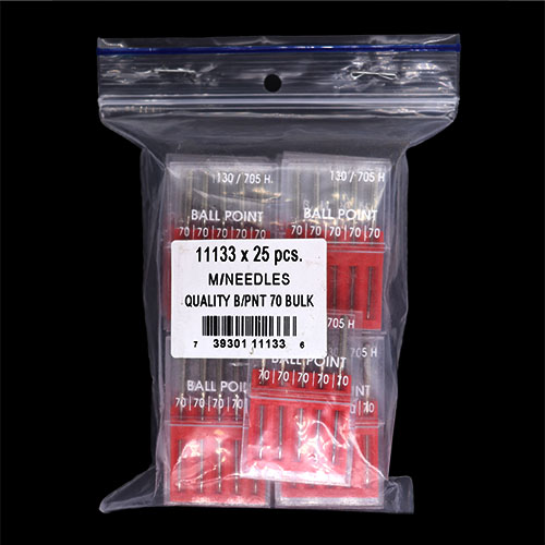 11133 Sullivans Bulk Machine Needles - Quality Ballpoint - 70