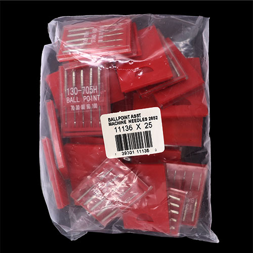 11136 Sullivans Bulk Machine Needles - Quality Ballpoint - Assorted