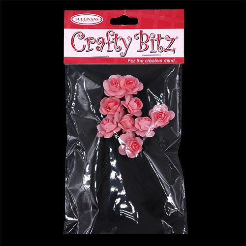 11196 Crafty Bitz Flower Bunch - Mid Pink