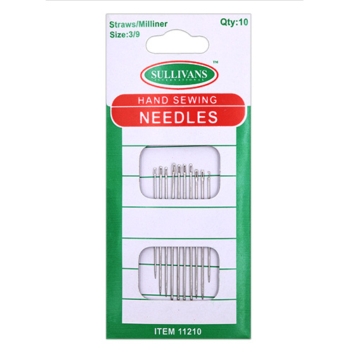 11210 Sullivans Hand Needles - Straw/milliners - 3/9