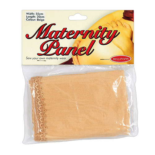 11482 Sullivans Maternity Panel - 55mx20cm - Beige