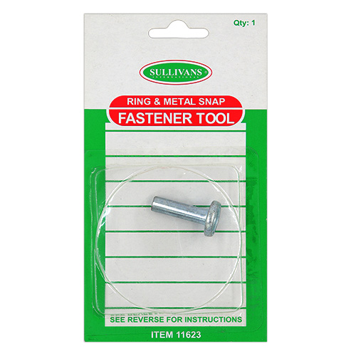 11623 Sullivans 12mm Ring & Metal Snap Fastener Tool