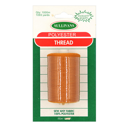 11680 Sullivans Polyester Thread - 1000m - Mustard
