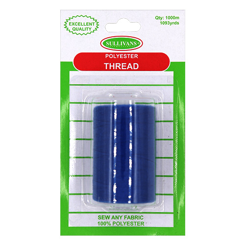 11693 Sullivans Polyester Thread - 1000m - Royal