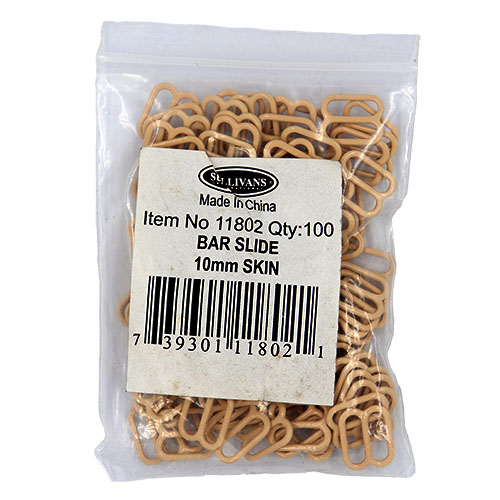 11802 Sullivans 10mm Bar Slide - Beige - 100pcs