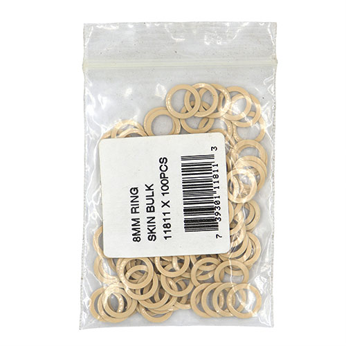 11811 Sullivans 8mm Lingerie Ring - Beige - 100pcs