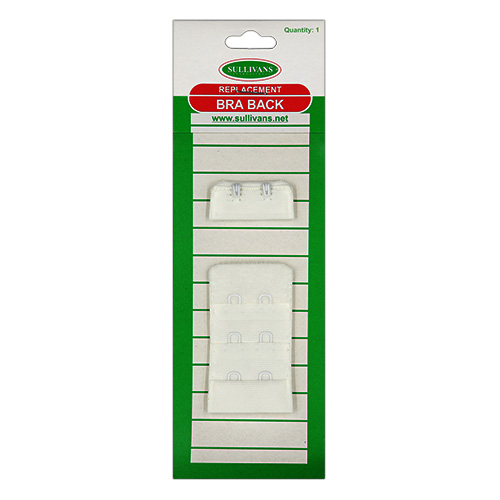 11880 Sullivans Bra Back Replacement - 33mmx60mm - White