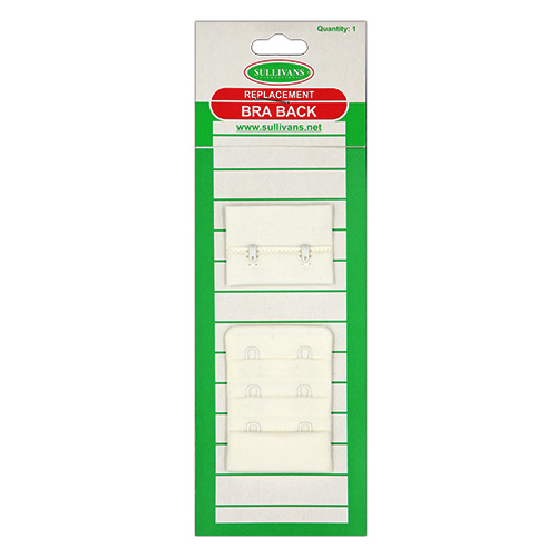 11905 Sullivans Bra Back Replacement - 38mmx52mm - Off White 
