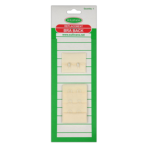 11938 Sullivans Bra Back Replacement - 34mmx52mm - Cream