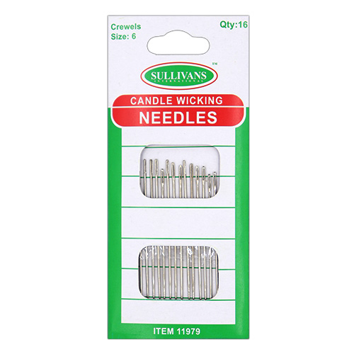 11979 Sullivans Hand Needles - Candlewicking Crewels - Size 6