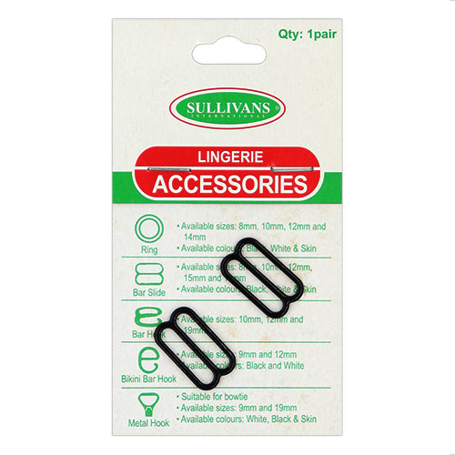 12224 Sullivans 15mm Bar Slide - Black 