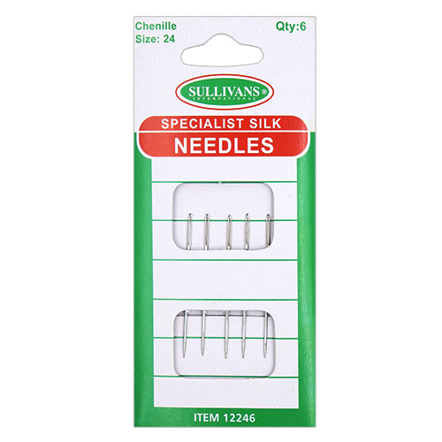 12246 Sullivans Hand Needles - Specialist Silk - Chenille - Size 24