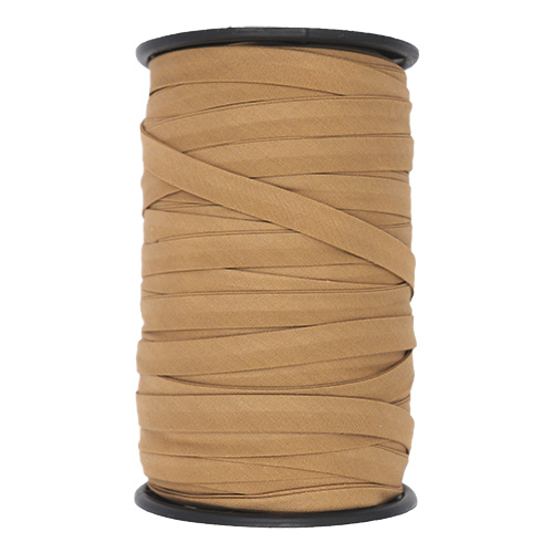 12269 Sullivans 10mm Poly-cotton Bias Binding - Tan