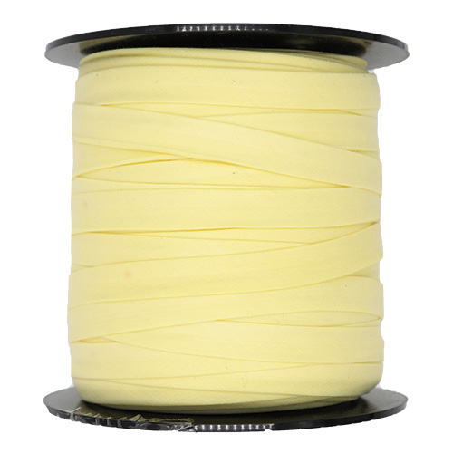 12277 Sullivans 10mm Poly-cotton Bias Binding - Lemon