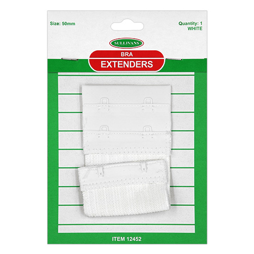12452 Sullivans Bra Extender - 50mm - White