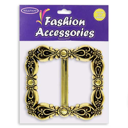 13007 Sullivans Buckle Rectangle 47mm Antique