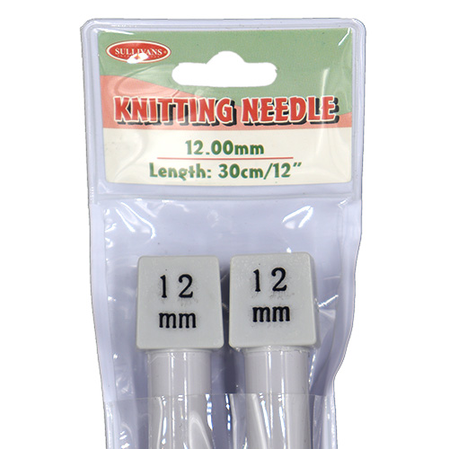 13042 Sullivans Knit Pins - 30cm X 12mm