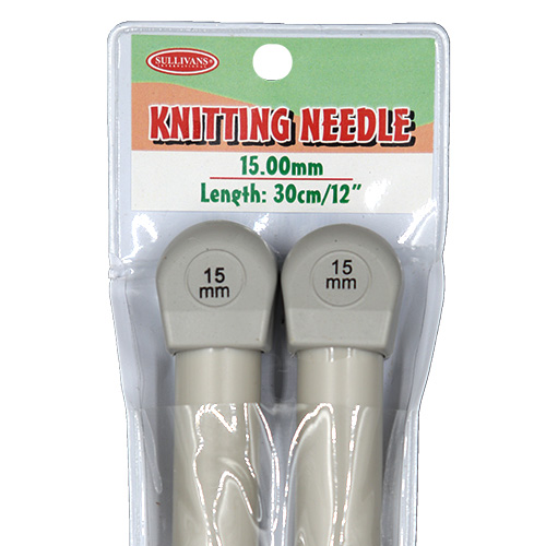 13043 Sullivans Knit Pins - 30cm X 15mm