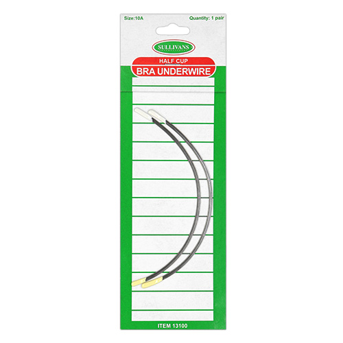 13100 Sullivans Half Cup Bra Underwire - Size 10a