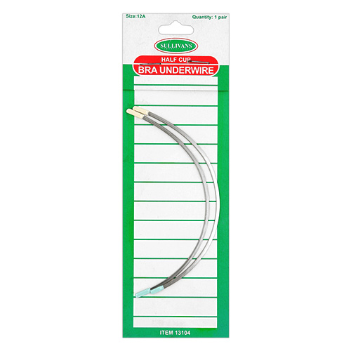 13104 Sullivans Half Cup Bra Underwire - Size 12a