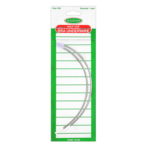 13105 Sullivans Half Cup Bra Underwire - Size 12b