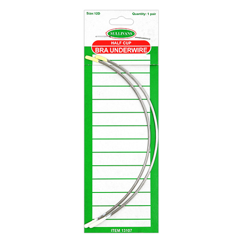 13107 Sullivans Half Cup Bra Underwire - Size 12d