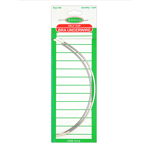 13112 Sullivans Half Cup Bra Underwire - Size 16a